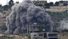 شهيد وجريحان في غارة عنيفة على الغندورية فجر اليوم