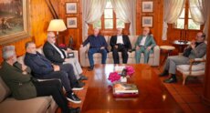 فرنجية بحث مع وفد من 