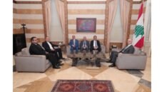 الوزير الحجار استقبل رؤساء بلديات والتقى وهاب