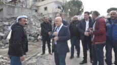 قبلان تفقد مواقع الاستهداف الإسرائيلي في المنارة وعين التينة: أهل هذه الأرض مستمرون في مسيرتهم