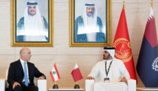 الحجار ونظيره القطري اتفقا في الدوحة على تشكيل لجنة أمنية مشتركة لمتابعة ملفات التعاون