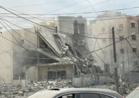 غارة إسرائيلية استهدفت مبنى 