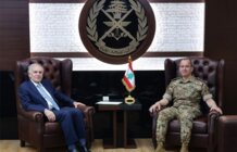 قائد الجيش بحث مع المنسق الأممي في لبنان الأوضاع ومرحلة ما بعد اليونيفيل