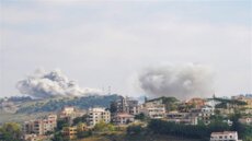 غارة بين مليخ واللويزة بمنطقة جزين