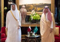 وزير خارجية قطر لنظيره السعودي: ندعم المساعي للتوصل لحل يضمن حرية الملاحة البحرية