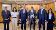 رسامني تابع مع معوض والبعريني شؤونا إنمائية واستقبل وفد مجلس إدارة مرفأ بيروت