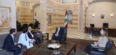 سلام بحث مع سفير أميركا الوضع في الجنوب والمسار التفاوضي ودعم الجيش وعقد اجتماعا خصص لقطاع الكهرباء