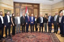 بري بحث مع رسامني مشاريع وزارة الأشغال واستقبل الأمين العام للاتحاد العام للأدباء والكتّاب العرب