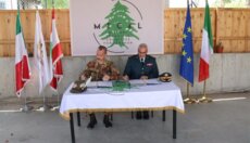 الجيش تسلّم هبة 6 آليات من اللجنة الفنية العسكرية الإيطالية من أجل لبنان