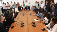 ناصر الدين في تسليم وتسلم المديرية العامة في وزارة الصحة: مستمرون في مواجهة كل التحديات