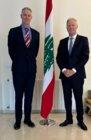 رجي استقبل السفير الأسترالي وبحثا العلاقات الثنائية