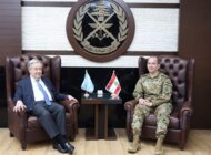 قائد الجيش بحث وغوتيريش في الأوضاع في لبنان وتشديد على تنفيذ القرار 1701 ودعم المؤسسة العسكرية