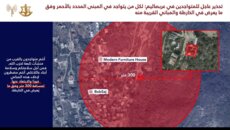 الجيش الإسرائيلي هدد سكان مبنى في بلدة عربصاليم - قضاء النبطية