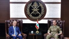 عيسى التقى هيكل وأكد أهمية الجهود المتواصلة التي يبذلها الجيش للحفاظ على استقرار لبنان