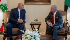 ملك الأردن أكد للرئيس عون وقوف بلده إلى جانب لبنان ودعمه لخطواته لتحقيق الأمن والاستقرار