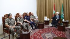 الخطيب استقبل المدير العام لأمن الدولة وتشديد على الوحدة الداخلية