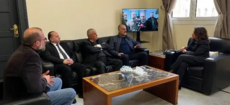 عبدالله وترو وخرياطي ناقشوا مع وزير الشؤون موضوع النازحين في إقليم الخروب