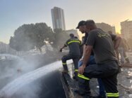 الدفاع المدني أنهى عمليات إخماد حريق الدكوانة