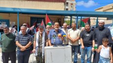النشرة: اعتصام امام مقر الاونروا في صيدا وتحذير من إنهاء الخدمات