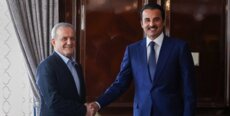 الرئيس الإيراني وأمير قطر بحثا في موسكو العلاقات الثنائية وتأكيد على أهمية توسيع التعاون