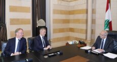 سلام بحث مع وزير العدل الفرنسي سبل تعزيز التعاون في المجالين القضائي والعدلي والتطورات في الجنوب