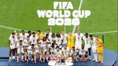 منتخب إنكلترا يتوج ببرونزية كأس العالم لكرة القدم بفوزه على نظيره الفرنسي بـ6 أهداف مقابل أربعة