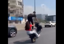 قوى الأمن: توقيف سائق دراجة آلية نفذ حركات بهلوانية متهورة على أوتوستراد ضبية
