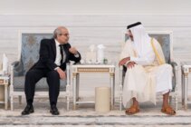 سلام قدّم التعازي لأمير قطر بوفاة والده في الدوحة