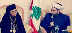 الشيخ احمد القطان زار البطريرك العبسي في زحلة