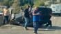 جريحان في انقلاب سيارة على اوتوستراد جبيل - البترون في محلة حصرايل